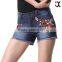 New Arrival Embroidery Fashion Deisgn Women Shorts Jeans JXCY00170