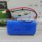 GEB li-ion 18650 7.4v 2000mAh recharge cylindrical battery pack for LED