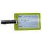 concise style embossing words transparent soft pvc rimowa luggage tags