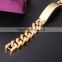 Factory Wholesale Stainless Steel Light Weight Gold Plated Bracelet