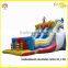 Outdoor central park sports commercial kids PVC inflatable princess water slide with safe roof price