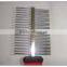 plastic handle stainless steel pet hair comb