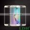 Wholesale Full Cover Orginal Color Gold Tempered Glass Screen Protector for s6 Edge 3d Samsung Galaxy Curved With 9 Hardness