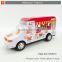 Happy plastic friction fast food car inertia bus toys