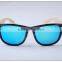 MR WOOD bamboo sunglassess100% Recyclable Bamboo made polarized colorful bamboo sunglasses natural bamboo eyewear