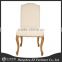 High back oak wood Uphostered chair