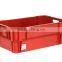 650*400*230mm Plastic 180 Degree Stack Nest Container