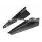 JC Sportline Car Carbon Fiber Auto Rear Splitter Apron Flps for Jaguar XE 2015 2016