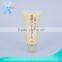 Clear silkscreen printing plastic tube for cosmetic packaging