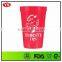 16 oz single wall bpa free PP plastic beer cup