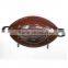 Unique kids bbq grill with football helmet design