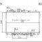 aluminum radiator auto share parts for mazda OE#:F8B415200C