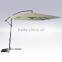Steel patio side parasol outdoor banana umbrella