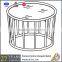 White royal garden patio furniture with cushion