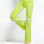 girls ruffle pants latest design tracksuit fitness apparel for women