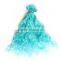 colorful synthetic curly hair piece for BJD doll wig