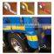 red and yellow reflective warning tape, reflective traffic sticks, slow moving vehicle marker