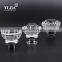 Zinc Polished Chrome Finish Bedroom Cabinet Cupboard Glass Knob