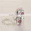 Latest Trendy Silver Charm Pluto Design Safty Chain DIY Charm