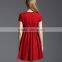 Pretty Steps 2016 Latest Casual Dress Designs Summer Dress Short Sleeve Elegant Ladies Summer Dresses For Women