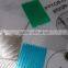 Top selling Polycarbonate curve waterproof outdoor plastic composite garden fence panels