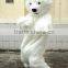 2016 fur adult polar bear costume/mascot costume/mascot