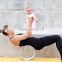 free sample Yoga & Pilate fitness balance Type Back Training Wheel