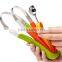 Colorful Folding Ice Cream Steel Peeler Metal Fruit Scoop