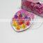 9 Rose Surround Fruit Heart Jelly Pudding