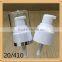 Luxury cosmetic spray pump for bottles/special crem pump 20/410