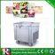 Mesin ais krim goreng 500mm diameter fried ice cream machine with single pan for sale