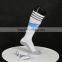 stocking display black muscle male foot mannequin for sale