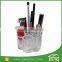 Acrylic Flower Cosmetic and Makeup Brush Holder