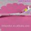 SP1535 Haonai High quality ceramic spoon, big ceramic soup spoon