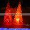 2016 hot selling christmas decoration gift colorful christmas tree and bell colorful led light