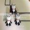factory price lovely New design animal shape silicone kids chopstick holder giant panda chopstic holders