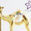 24K Gold Plated Two Camel with Photo Frame with Swarovski Crystals