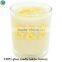 votive candle holders glass Scented Frosted Glass Jar Handmade Soy Candle