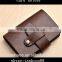 OEM promotional unique gift leather credit card holders ,fashion&foldable&square wholesale leather gift card holders