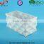 Glazed white and wash Ceramic Rectangle Sucuulent Plant Pot/Cactus Flower Pot
