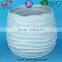 BSCI Audit Factory Decorative colourful Ceramic Wavy surface Design Planter, glazed ceramic flower pot