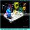 Large capacity and comfort clear acrylic hamster container