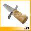 Stainless Steel Cheese Knife With Wooden Handle