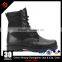 Custom made high ankle goodyear welted military boots with zipper for army