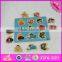 2016 Brand new children wooden shape puzzle games W14M116