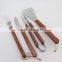 4-Piece Stainless Steel Barbecue Set With Storage Case