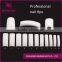 NEWAIR New Arrivals salon 500pcs Clear half artificial nail tip Ultra-thin Transparent