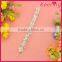 Silver Rhinestone Chain Daisy Artificial Bridal Hair Flowers WHD-063