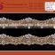 Classical embroidered eyelet dentelle lace trimming fabric for garments