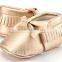 2016 Wholesale Unisex Infant Toddler Cute Color Shoes sole Leather Baby Bowknot Shoes